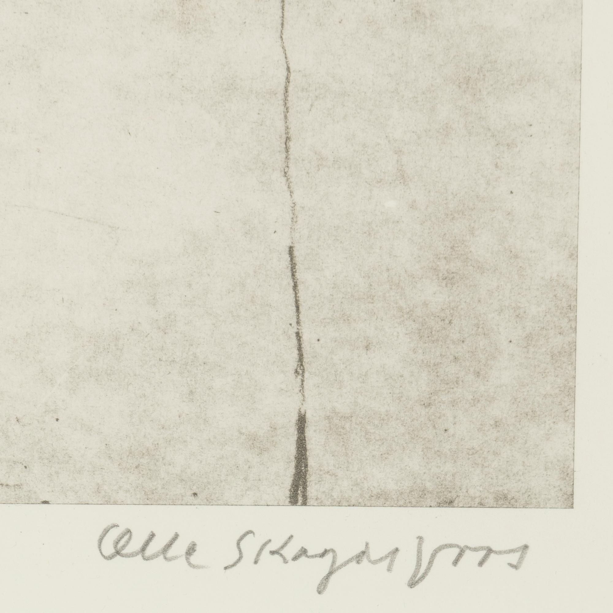 Olle Skagerfors, litografi, signerad 37/200.