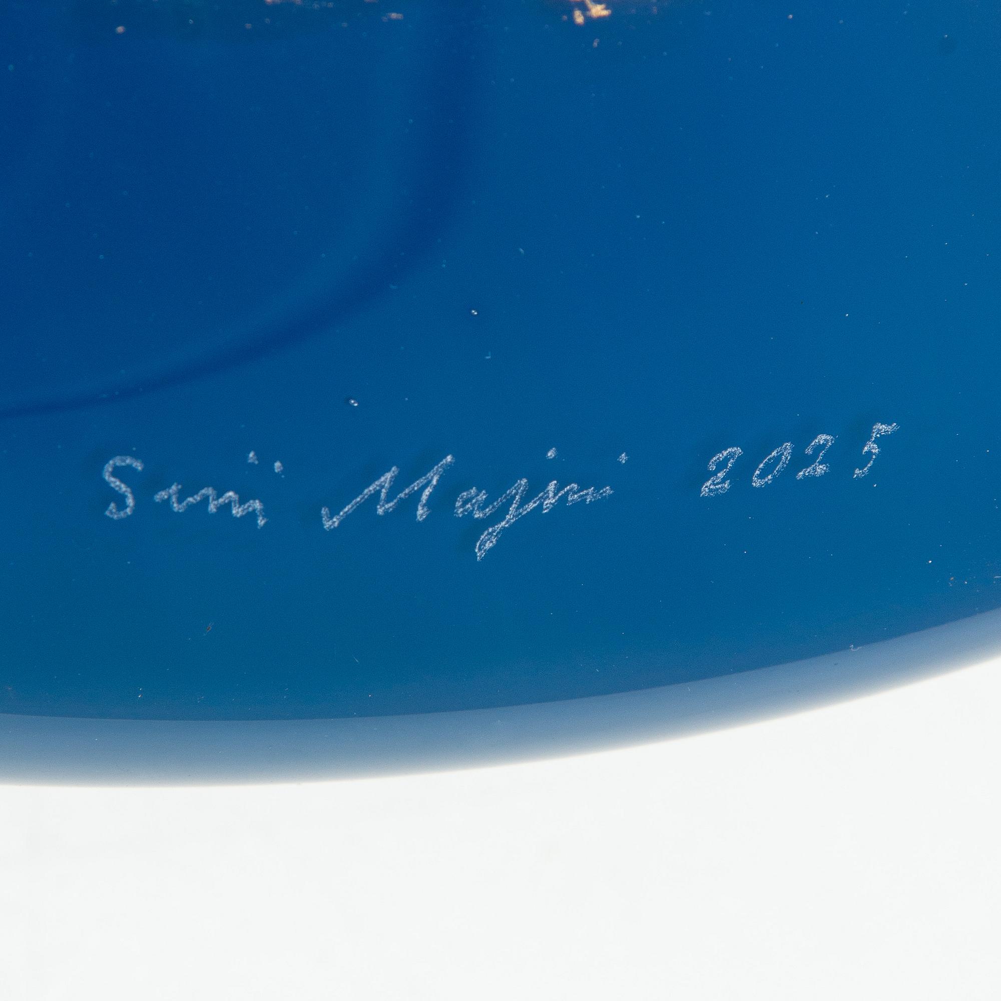 Sini Majuri, Wall sculpture, 'Focus', signed Sini Majuri. Suomenlinna 2026.