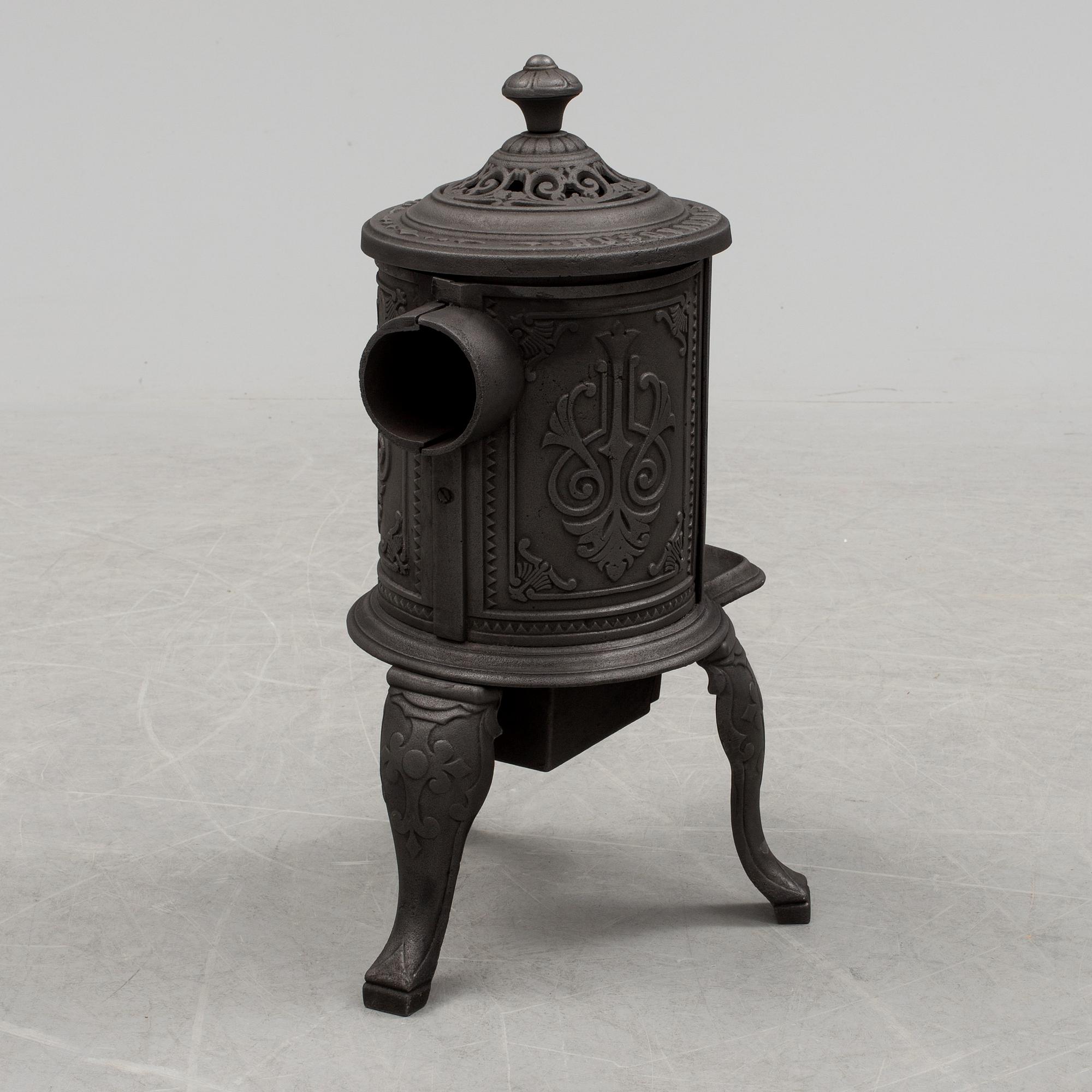 KAMIN, gjutjärn, Husqvarna No 1, 1900-talets början.