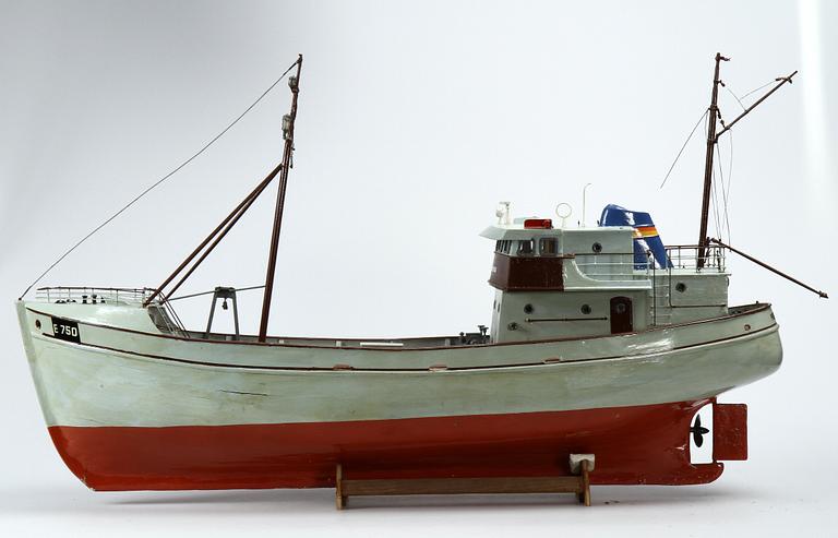 BÅTMODELL, 1960-tal.