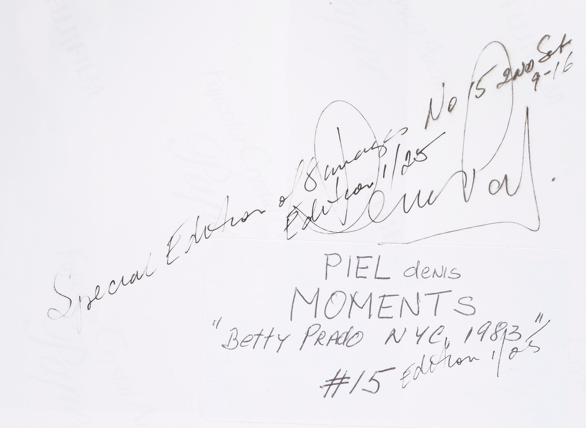 DENIS PIEL, C-Print, 8 st, sign o numr 1/25 a tergo.