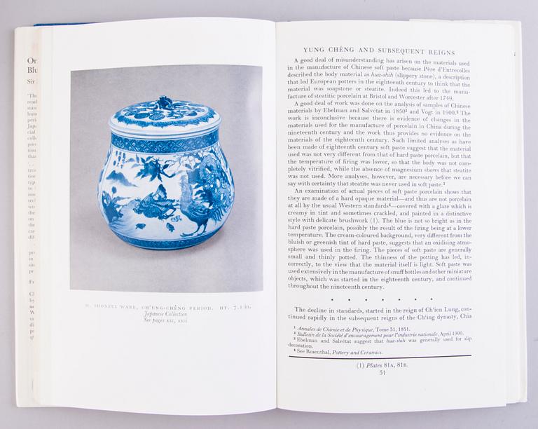 BÖCKER 10 ST, Kinesisk porslin och konsthantverk.