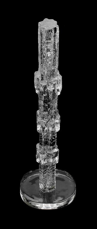 SKULPTUR, glas, Edvin Öhrström, Lindshammar, 1988, Nr 2-175.