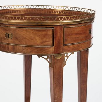 Bord, tillskrivet Carl Diedric Fick (mästare 1776-1806 i Stockholm), Sengustavianskt.