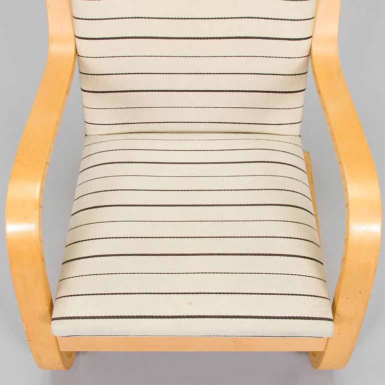 Alvar Aalto, nojatuoli, malli 401, Artek 1900-luvun loppu.