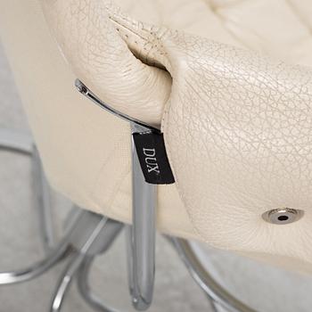 Bruno Mathsson, a 'Jetson' Swivel easy chair for Dux, end of the 20th Century.