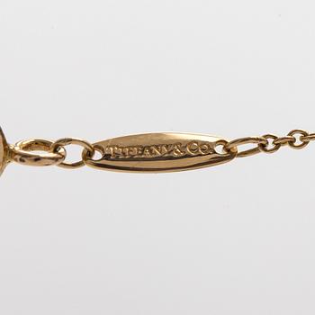 Tiffany & Co, kaulakoru, "Diamonds by the yard", briljanttihiottu timantti, 18K kultaa.
