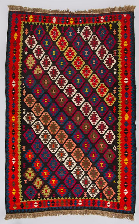 Matto, Kelim, noin 176 x 274 cm.