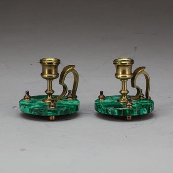 LJUSSTAKAR, ett par, 1900-talets första hälft.