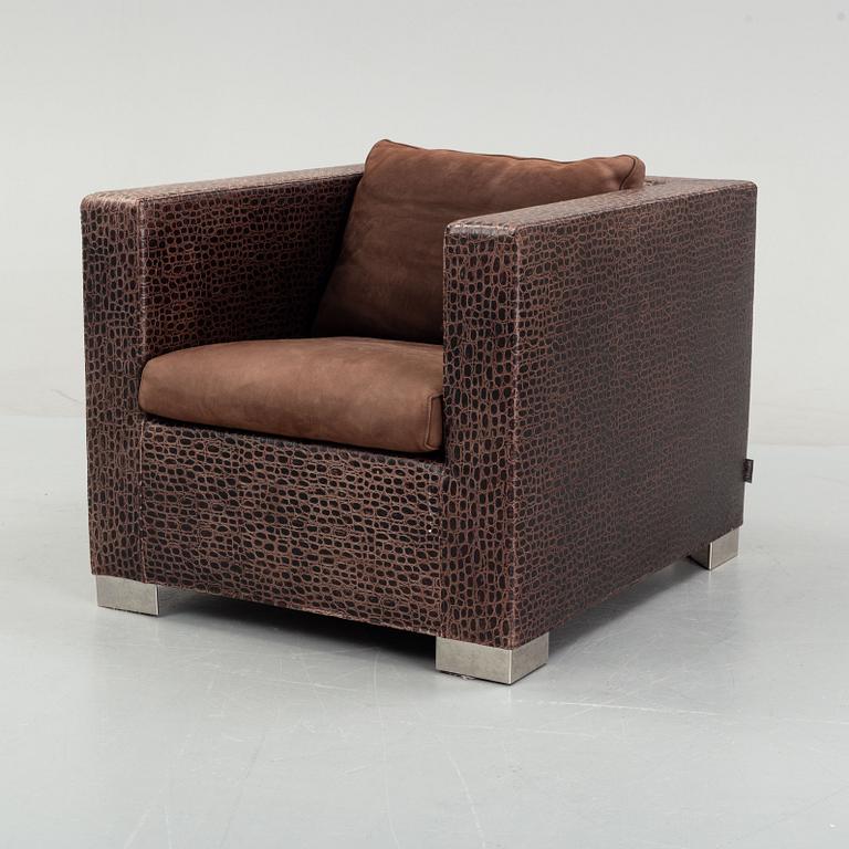 Rodolfo Dordoni, fåtölj, "Suitcase", för Minotti, Italien.