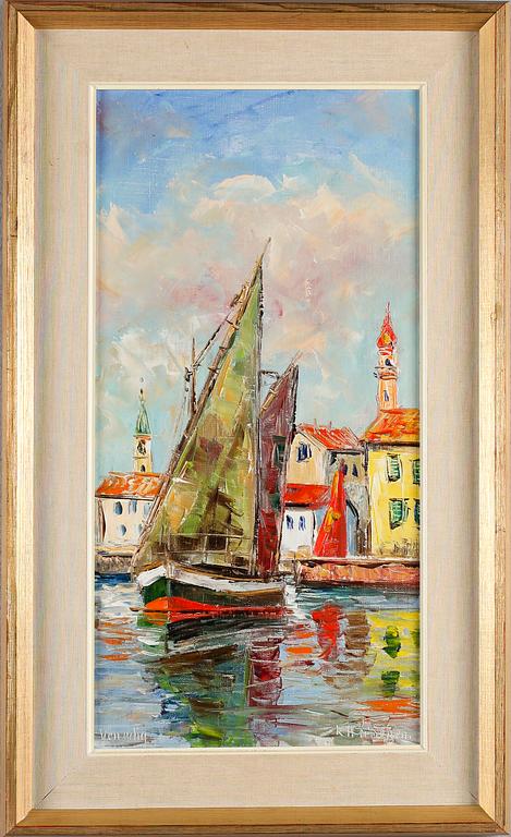 KURT HEIONONEN, olja på duk, signerad.