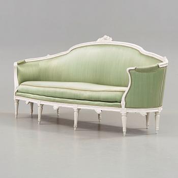 A Gustavian late 18th century sofa.