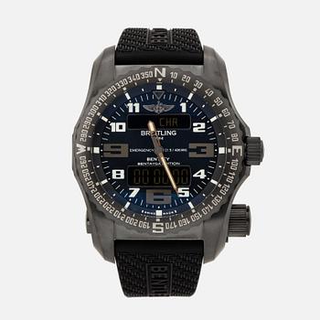 BREITLING, Emergency, Bentley Bentayga, Chronometer, wristwatch, 51 mm.