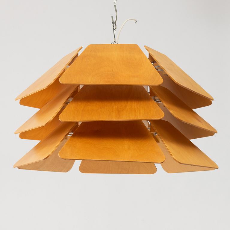 A ceiling light, P&P Ljus AB, Denmark, late 20th Century.