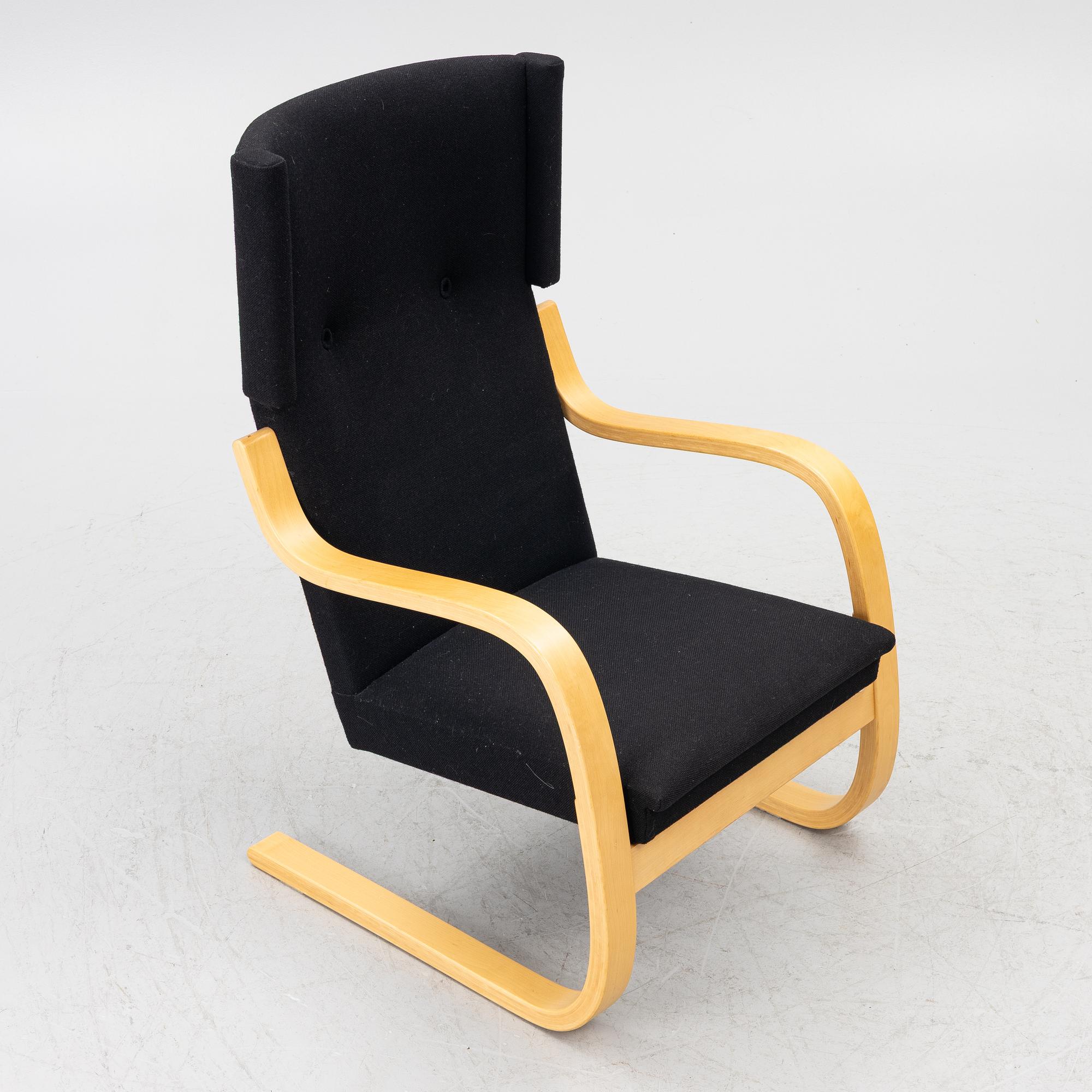 Alvar Aalto, a model 401 armchair, Artek, Finland, 2002.