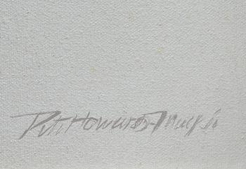 PETER HOWARD MACKIE, olja på duk, signerad.