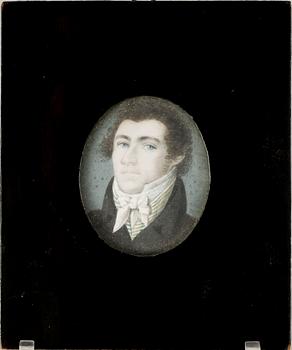OKÄND KONSTNÄR, miniatyr, gouache, 1800-tal.