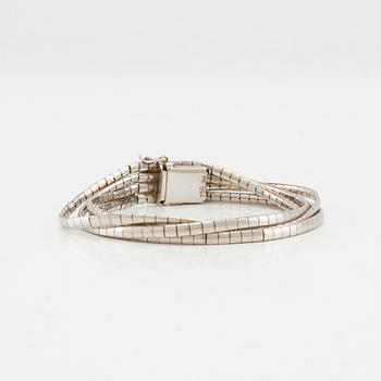 Bracelet 18K white gold.