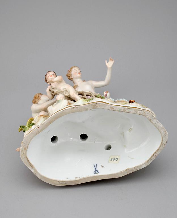 FIGURIN, porslin, Meissen, 1800/1900-tal.