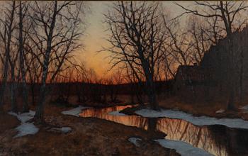 Edvard Rosenberg, Aftonrodnad.