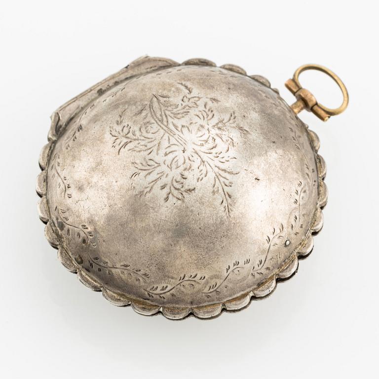 Julien Le Roy à Paris, a pair case pocket watch for the turkish market, mid 19th century.