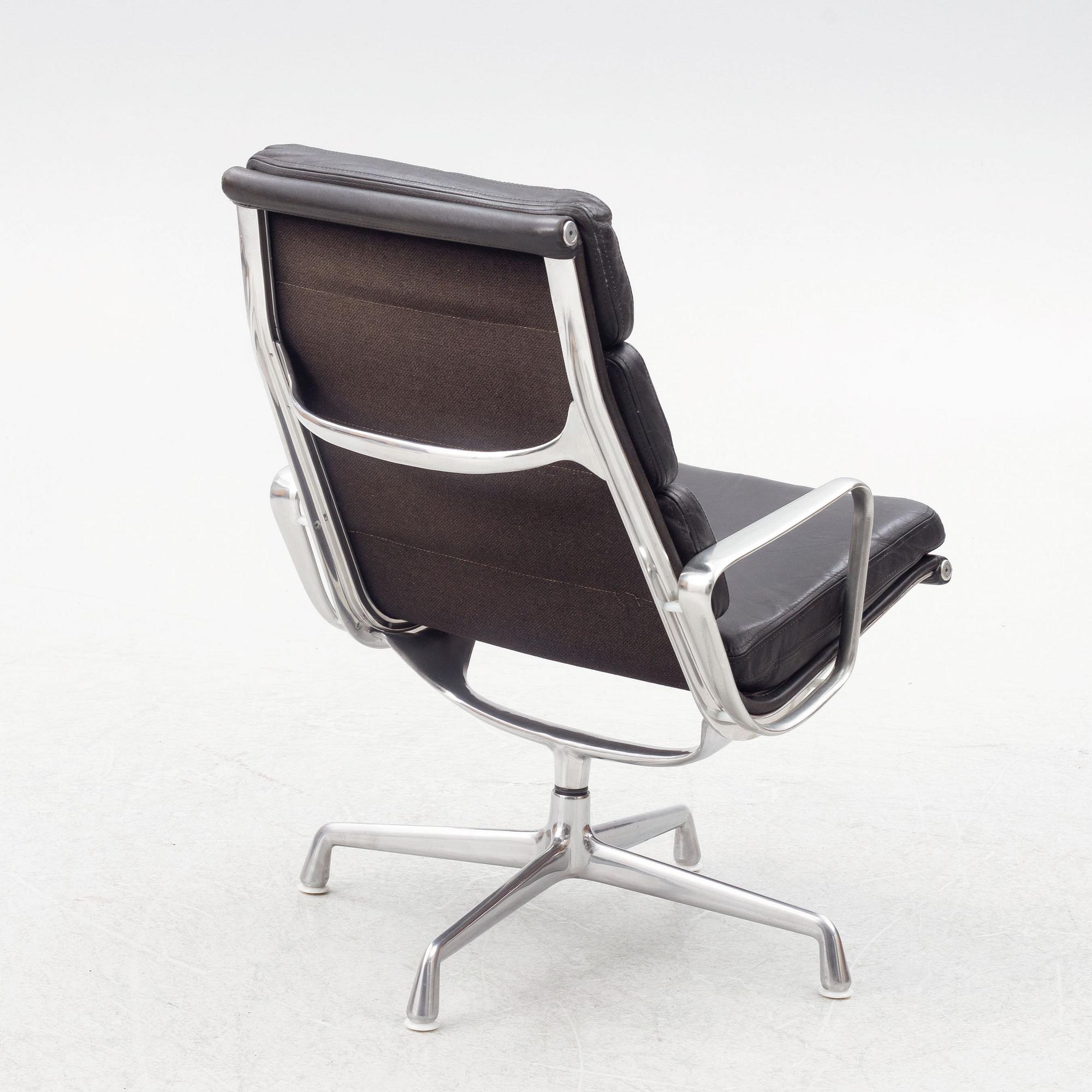 Charles & Ray Eames, chair, model "Soft Pad Chair EA216", Herman Miller.