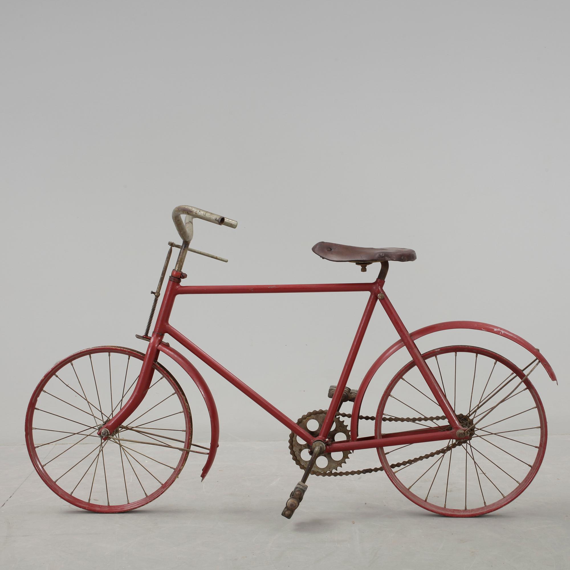 BARNCYKEL, plåt, 1920/30-tal.