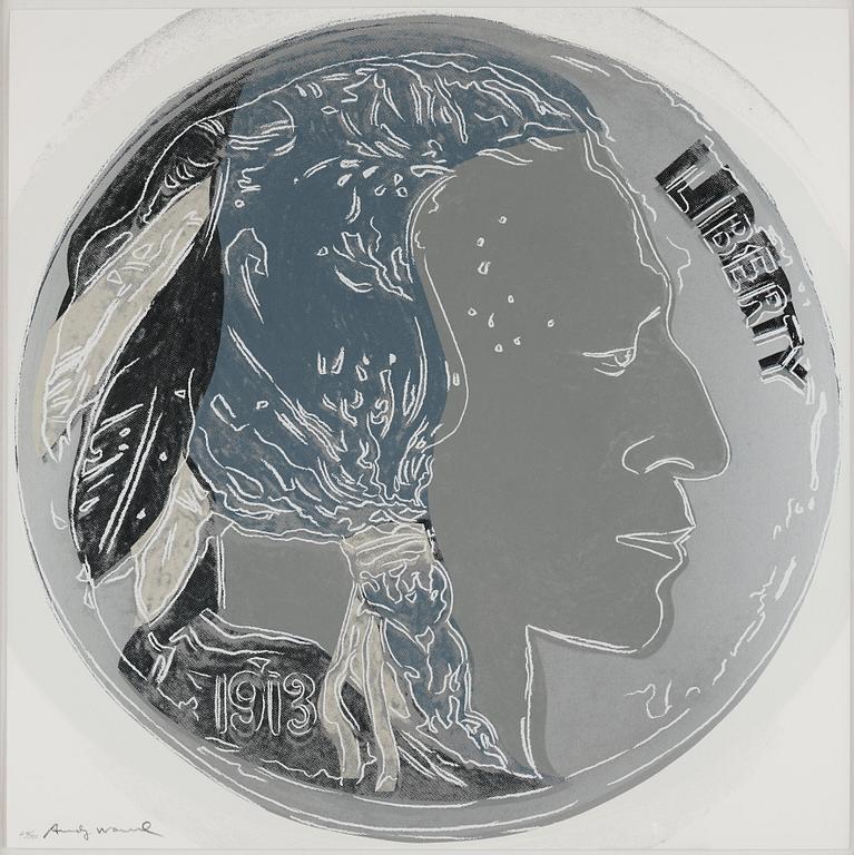 Andy Warhol, "Indian Head Nickel", ur: "Cowboys & Indians".