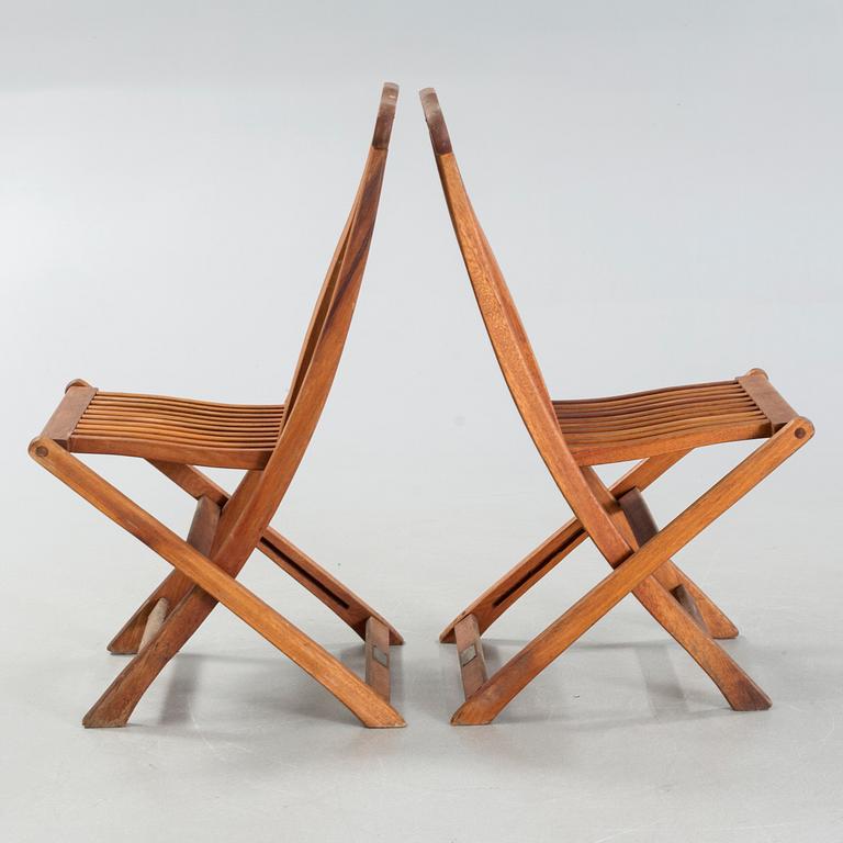 Four 21th century garden chairs by Scandinavian Design Jutlandia.