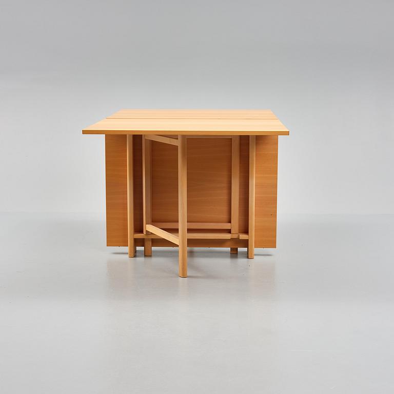 Bruno Mathsson, a folding table, "MI 901", Bruno Mathsson International.