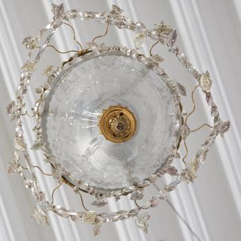 A one-light lanter, 20th century incorporating older elements.