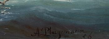 Arnold Plagemann, Fartyg på redden.