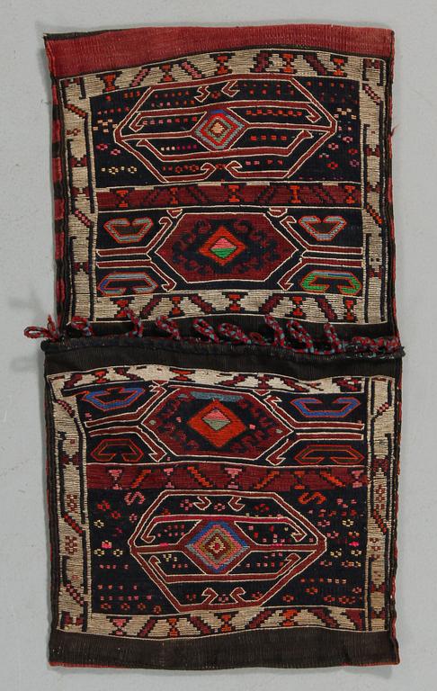 VÄSKA, Soumak, 1900-talets senare del, 52 x 55 cm.