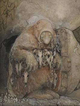 John Bauer, "Labbmor" ("The Troll").