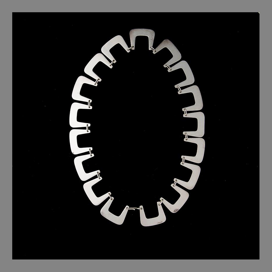 BÖRJE RAJALIN, COLLIER. silver. Kaunis Koru / Kalevala Koru 1961.
