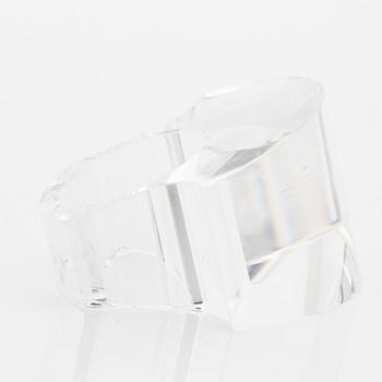 Siv Lagerström, three rings, acrylic plastic, 1970s.