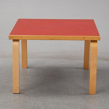 Alvar Aalto, a birch coffee table, Artek, Finland.