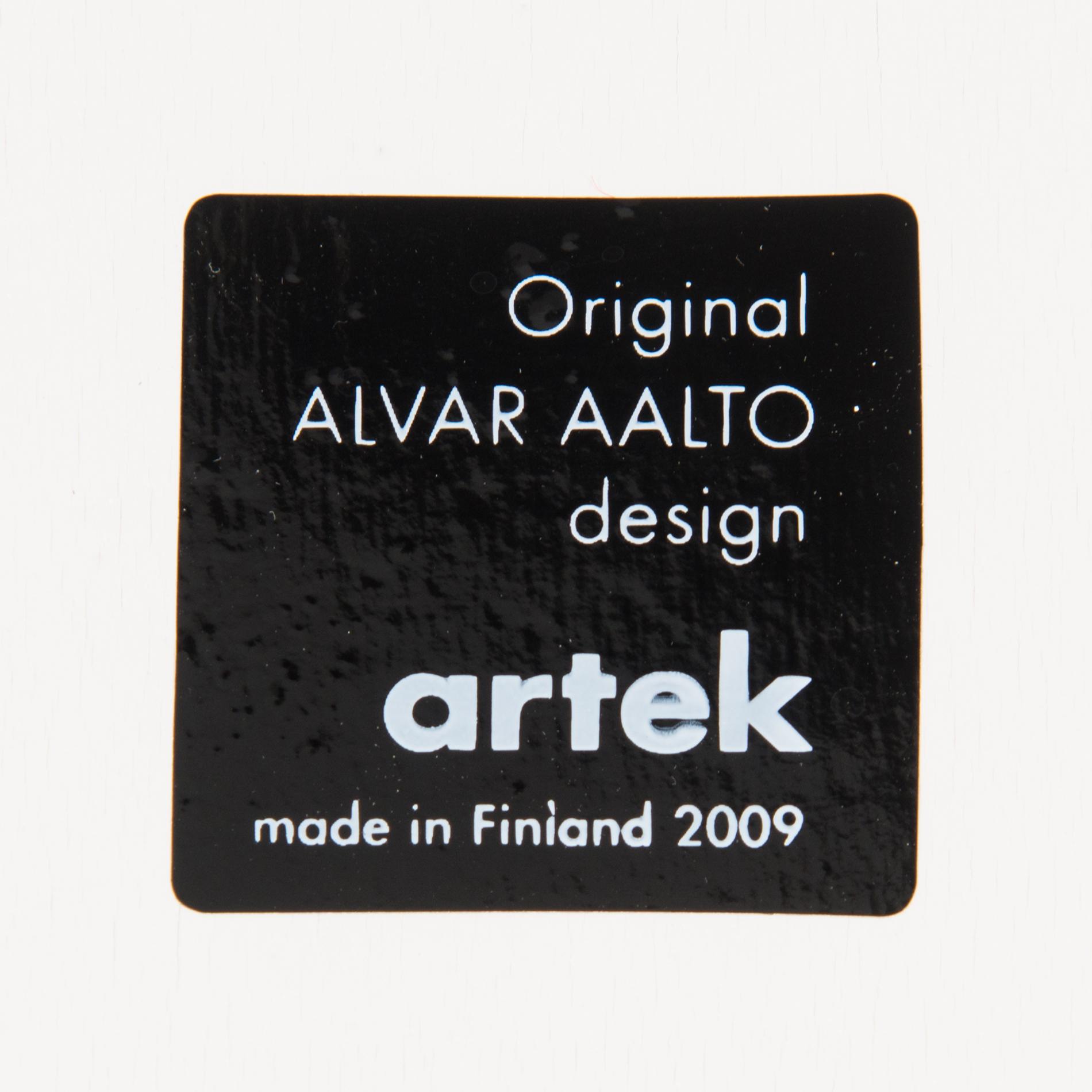 Alvar Aalto, a '915' side table for Artek, 2009.