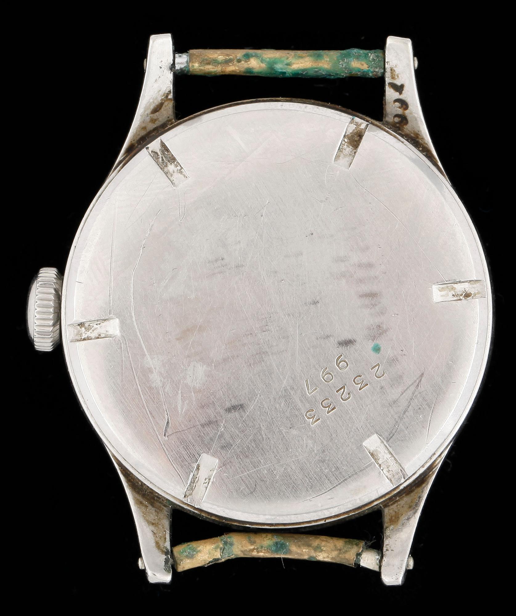 ARMBANDSUR, herr, stål, manuell, Longines, omkring 1955.