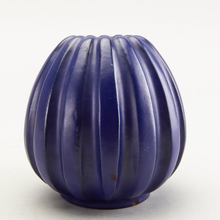 Vicke Lindstrand, vase, earthenware, Upsala-Ekeby.