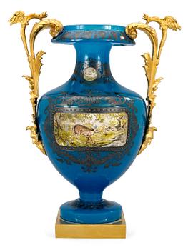 A Russian mid 19th century vase.