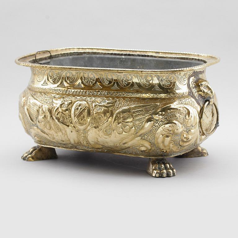 JARDINJÄR, mässing, 1800-tal.