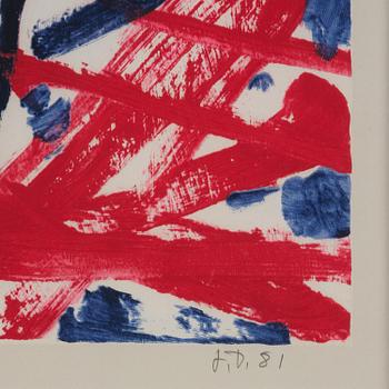 Jean Dubuffet, "Site avec cinc personnages".