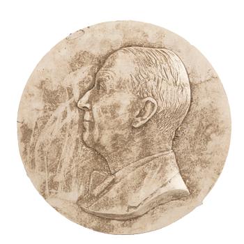 Nils Möllerberg, Portrait medallion after.