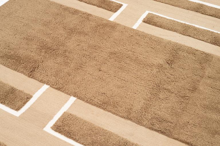 A partially tufted 'Veda' carpet, Chaatwal & Jonsson, approx. 300 x 205 cm.