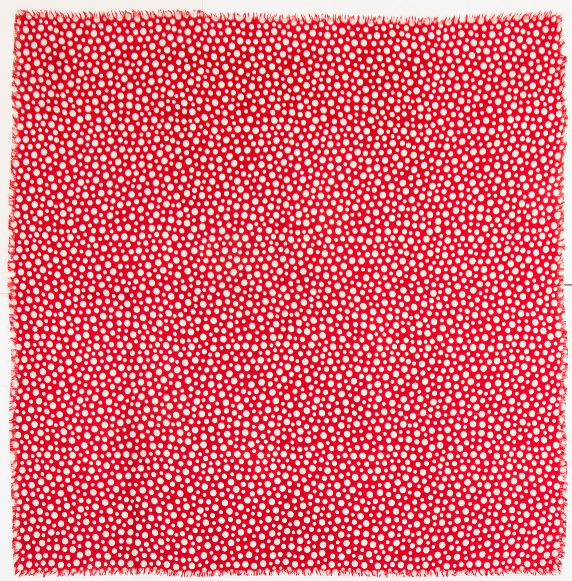 Louis Vuitton x Yayoi Kusama, sjal, "Infinity Dots Scarf".