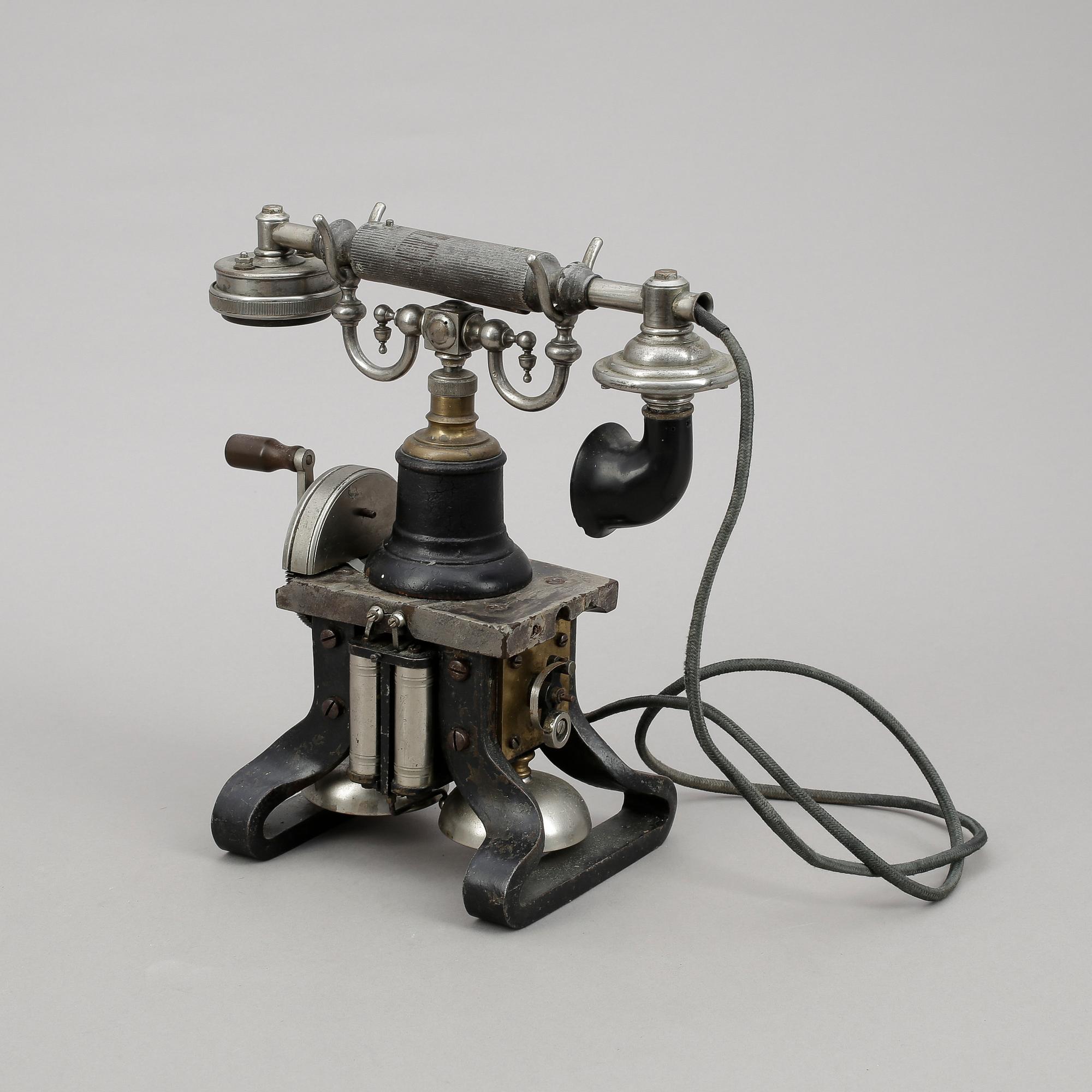 TELEFON, "Taxen", LM Ericsson. Sent 1800-tal.