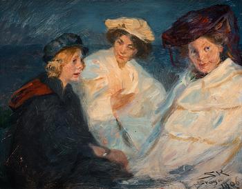 309. Peder Severin Krøyer, From the beaches of Skagen.