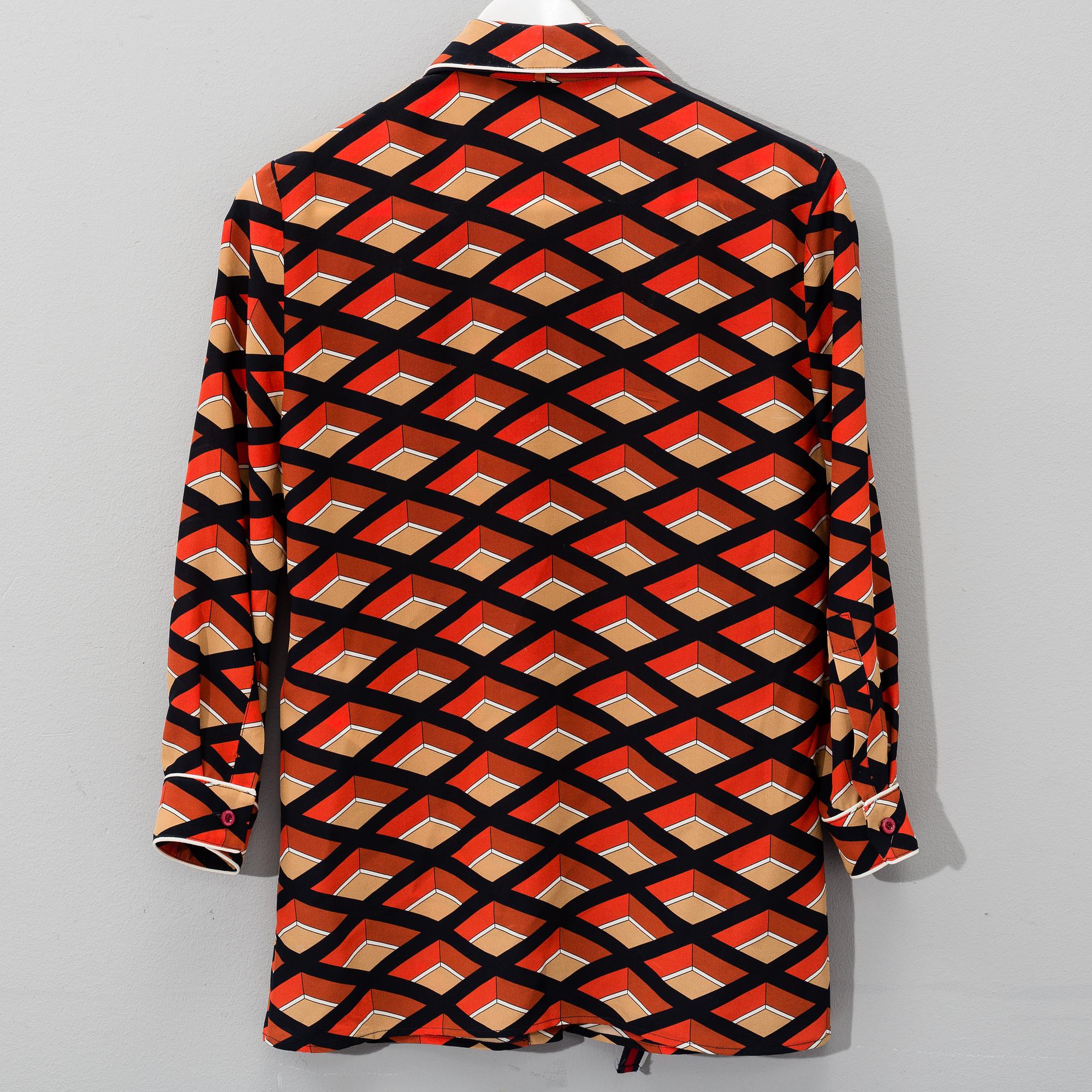 GUCCI, blus, italiensk storlek 40. 2018.