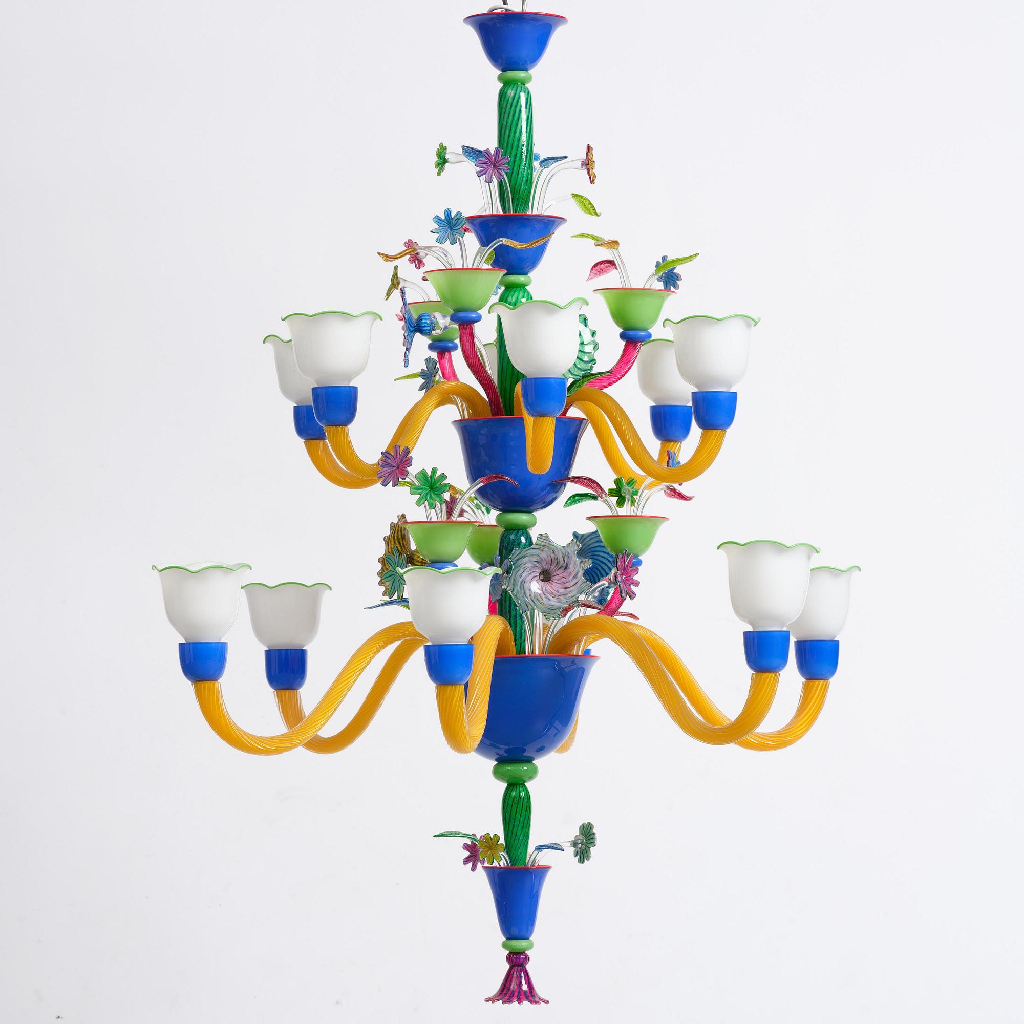 Jonas Rooth, ljuskrona, glas, Kivik.